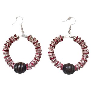 Valentine's Sparkle Earrings Handmade